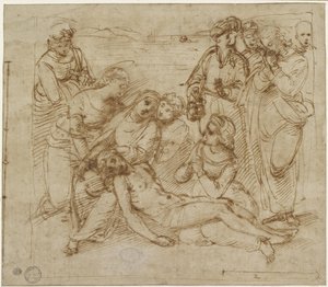The Lamentation by Raffaello Sanzio Raphael
